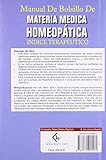 Image de Manual De Bolsillo De Materia Medica Homeopatica Con Repertorio