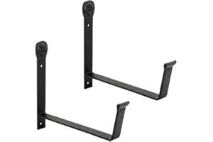 Achla Designs 8-Inch Flower Box Brackets (Black)