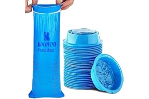 Vomit Bags Disposable,12 Pack KOCOVIMI Original Authentic Barf Bags Disposable for Adults,Kids,Easy to Use Throw Up Bags Disposable,Super Effective for Motion Sickness,1000 ml Puke Bags Disposable