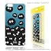 Produktbild Huawei P8 Lite 2017 Hülle FunnyTech SchutzHülle Premium Soft Flex TPU Silikon Transparent für Huawei P8 Lite 2017 l Case, Cover, Handy [Exklusives Design, High Definition Druck] [sehr helle Farben] [Ultra Dünn 1,5mm] [Kratzfest] (Klar) [Totoro Susuwatari Fondo azul]