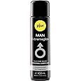 pjur Man Extremeglide (100ml) - Highly Concentrated Silicone-Based Personal Lubricant for Men - Extra-Long-Lasting Lubrication