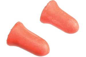 Honeywell Howard Leight 3301161 Max jednorazowe zatyczki do uszu bez kabla, SNR 37 dB, pomarańczowe, pasują do wszystkich rozmiarów, kształt dzwonka (200 par)