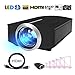Produktbild Genmaisima Mini-Videoprojektor 1080P 1800 Lumen Tragbarer LCD-LED-Projektor Heimkino USB HDMI 3D Beamer Bass-Lautsprecher mit 130"Bildschirm, HiFi-Stereoanlage