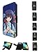 Produktbild Cellbell LTD 000375 - Japanese Cartoon Art Manga Girl Design Wiko Tommy 2 2017 TPU Leder Brieftasche Hülle Flip Cover Book Wallet Stand halter Case