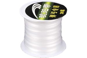 Yushu - Fionda in gomma legata, colore bianco, 20 m, elasticità, cinghia manuale flessibile e durevole, accessorio per gioco da caccia, fasce di ricambio