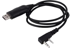DPOFIRS Kabel do Programowania USB do UV-5R UV-3R + UV-3R Plus UV-89, Radiotelefon Ręczny Kabel USB do Programowania dla Wanhua