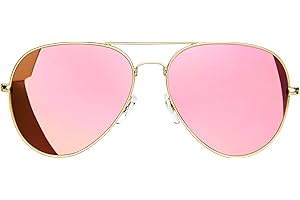 KANASTAL High-Protection Polarised Oversized Sunglasses for Men and Women Metal UV400 Protection for Driving Fishing Party Travel