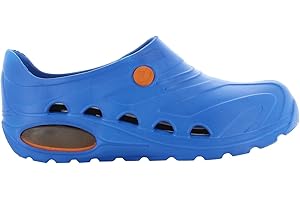 Oxypas Safety Jogger Zuecos Ligeros para Hombres y Mujeres - OXYVA - Zuecos Antideslizantes, Antibacterianos, Antiestáticos y Antifúngicos, Zapatos de Seguridad