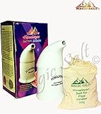 Salt Inhaler with 100% Pure Himalayan Salt crystals 300 gm in High Quality white Porcelain Pipe By MAGIC SALT ®