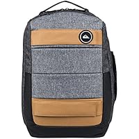 Quiksilver Skatepackii M Bkpk Cpph Mochila Mediana, Hombre, Rubber Heather, One Size