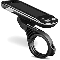 Custodia In Silicone Nero Per Garmin Edge 1000 – Supporto Protettivo Con Clip, Vhbw