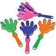 PRIMEFAIR Hand Clappers Noisemakers Favors Concert Party Cheering Props Children clap clap Your Hands Small Hands Clapping Toy (Pack of 02)