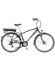 Bicicleta eléctrica Cicli Adriatica E1 Man con marco (aluminio y horquilla suave Talla 50 de hombre color negro