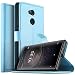 Produktbild Sony Xperia XA2 Ultra Hülle, KuGi Sony Xperia XA2 Ultra Wallet Case, Brieftasche Case Hülle PU Kunstleder Flip Case mit Standfunktion Kartenfächer und Bargeld für Sony Xperia XA2 Ultra smartphone.Blau
