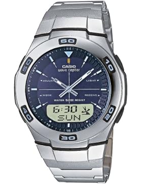 Casio Wave Ceptor – Herren-Armbanduhr mit Analog/Digital-Display und Edelstahlarmband – WVA-105HDE-2AVER