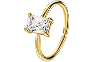 michooyel 925 Sterling Silver 2ct (D Color, VVS Clarity) Simulated Diamond Radiant Cut Engagement Ring Wedding Ring Statement Ring in Yellow Gold for Women Girls