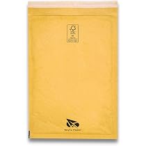 Unipapel Buste Imbottite Kraft Con Carta Bolle 270x360 Mm - Confezione 10 Pezzi FSC