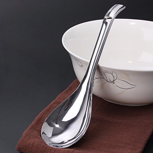 Stainless Steel Spoon Thickened Long Handle Spoon 2 Pack
