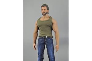 HiPlay Figura de escala 1/6 ropa de muñeca, chaleco+pantalones+traje de zapatos, traje de traje para 12 pulgadas Macho masculino figura de acción Phicen/TBLeague CM083 (verde)