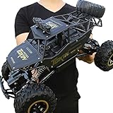 2,4 GHz RC Transmitter unterstützt etwa 50-100 Meter Contral Range, Vierrad-Einzelradaufhängung.