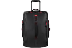 Samsonite Paradiver Light - Torba Podrózna na Kólkach (55 cm), Small, Bagaz Podreczny, Wodoodporna, Lekka, 48,5L, Czarny (Black)