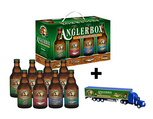 Preisvergleich Produktbild Anglerbox Bier 8er Angler-Bräu + Truck