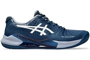 ASICS Challenger 14 Man Tennis Shoes Blue Yellow
