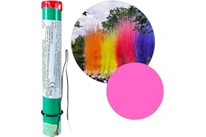 Confezione fumigena diurna multicolore con trigger elettronico - Trigger distanza Fuochi d'artificio per feste e matrimoni Zenda Club (rosa)