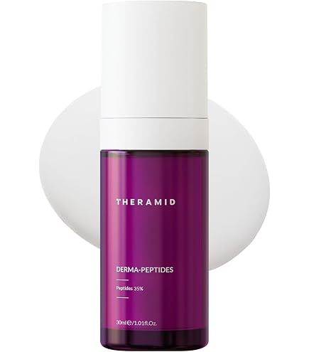 Theramid Copper Peptide 3% Anti-Aging Serum 30ml – Pure Copper Peptides, Stimulates Collagen, Firms, Repairs and Protects Skin against Wrinkles and Aging : Niche Beauty Lab Health & Personal Care