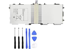 AUZNQEV AKKEE T4500E Tablet Battery for Samsung Galaxy Tab 3 10.1 Inch P5210 P5200 P5213 P5220 GT-P5200 GT-P5210 GT-P5213 GT-P5220 with Tools T4500C 3.8V 6800mAh