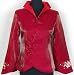 Produktbild Handarbeit Jacke/Blazer Stickerei Rot Verfügbare Größen: 34, 36, 38, 40, 42, 44, 46, 48, 50