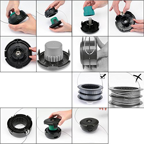 Fadenkopf Fadenspule Turbotrimmer Spule Doppelfadenkopf Turbotrimmer - 2