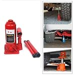 True Vision 62114 5 Ton Hydraulic Bottle Shaped Black Jack for...