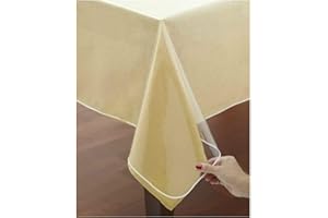 VITA PERFETTA Mantel Protección PVC Transparente (140 x 240 cm)