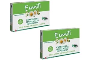 AHYGZWZSYC 2 Confezioni di Eumill Gocce Oculari monodose 2 x 10pz