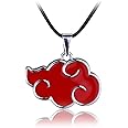 COLLIER NARUTO NUAGE rouge Akatsuki EUR 14,00 - FR