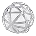 Produktbild Kugel Wired Design Deko Objekt Metall silber (10x10cm)