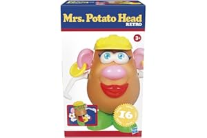 MR. POTATO HEAD Playskool Madame Patate Edition rétro : 15 accessoires