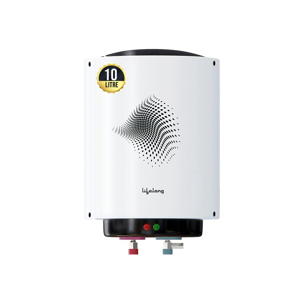Lifelong Water Heater for Home - 10Ltr 3 Star BEE Rated Geyser