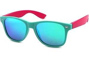 KIDDUS Gafas de Sol Infantiles para niña o niño. Polarizadas. Protección UV400. Edad recomendada: 6 años o más. Colores vibrantes variados