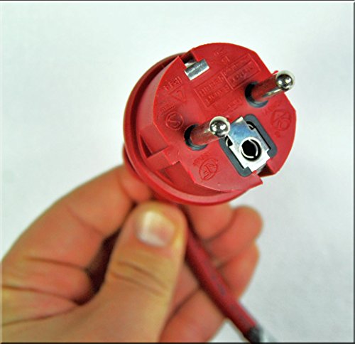 Gummi Verlängerungskabel 25m Strom 3x 1,5 mm² IP44 Stromkabel für Garten - 5