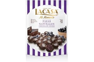 GULLON Laccase - Uvetta Naturale - Ricoperto di Cioccolato Fondente - My Moment - 150 Grammi