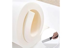 qing yun Coussin en mousse haute densité à découper à n'importe quelle taille de coussin de rechange pour canapé ou siège (150 x 50 cm, 3 cm)