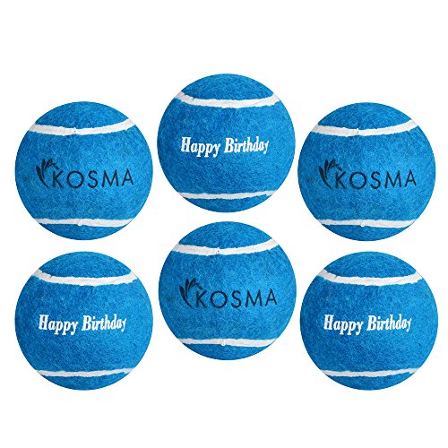 Kosma KG-26155 - Palla da Tennis, Taglia Unica, Colore: Blu