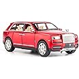 Minniq STORE Big Size Rolls-Royce Cullinan Model Car Exclusive Alloy Metal Car Pull Back Die-cast Car Toy car with Openable Doors & Light, Music Toy Car for Kids (1:32 Rolls-Royce Cullinan - Red)