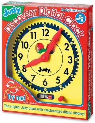 Judy Instructo Judy Digital Clock Clock - Theme/Subject: Learning - Skill Learning: Time, Mathematics - 1 Pieces by Judy Instructo