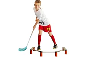 ‎MY FLOORBALL Floorball Lightweight Stickhandling Training Aid, Equipment for Ball Control, Reaction Time & Coordination - Light, Portable & Adjustable