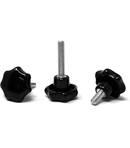 Viti A Croce Con Manico In Plastica - M6 X 20 Mm, 5 Pezzi - Foto 6