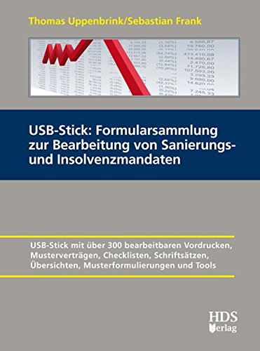 Preisvergleich Produktbild USB-Stick: Formularsammlung zur Bearbeitung von Sanierungs- und Insolvenzmandaten