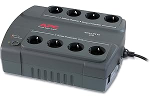 APC Back-UPS ES 400 - Groupe de continuité (UPS) 400VA - BE400-IT - 8 Sorties (Schuko/CEI 23/16)